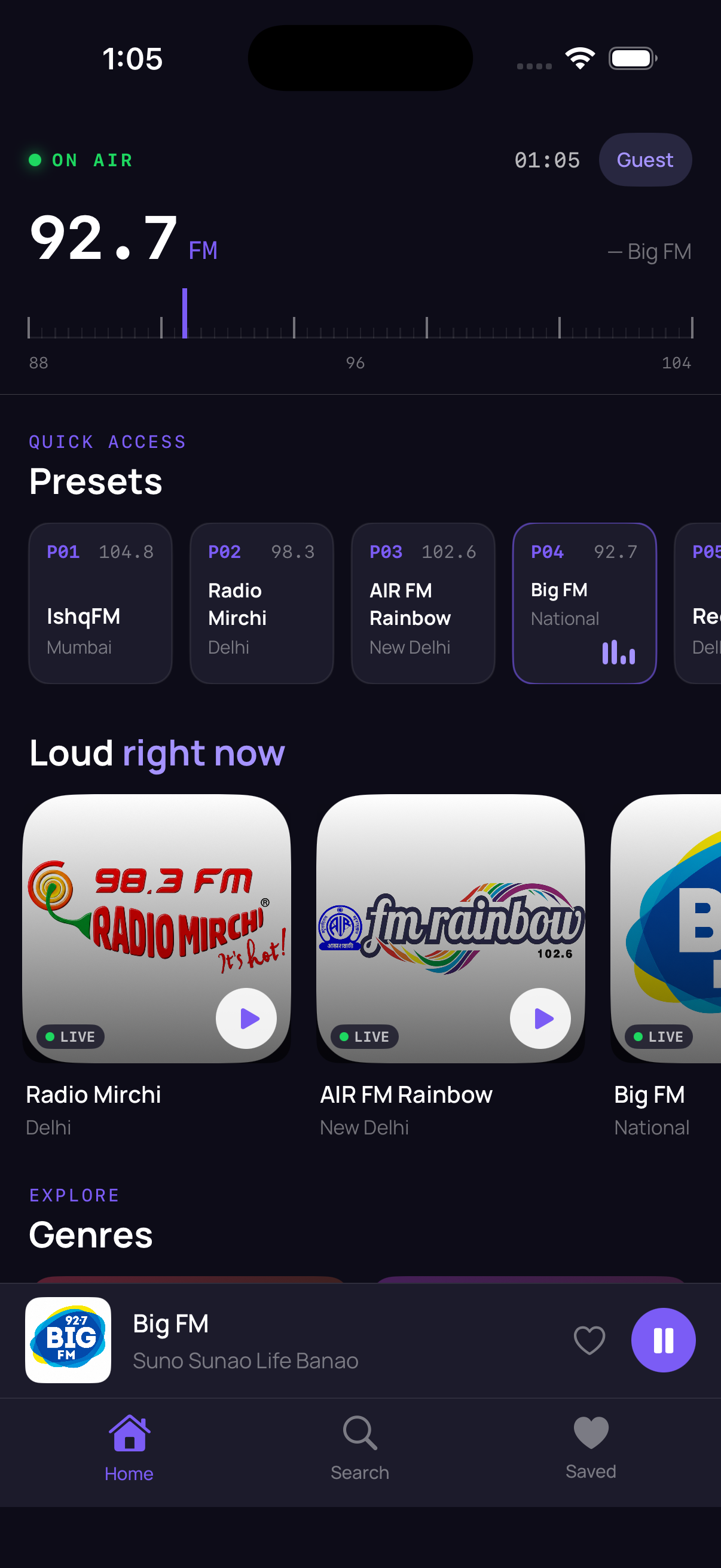 BakBak app screenshot